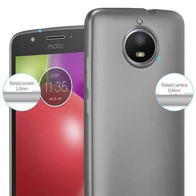 Skal Motorola MOTO E4 Fodral Case (Grå)