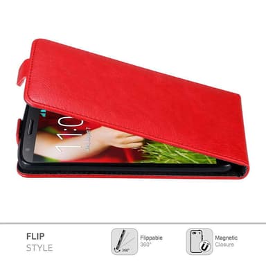 LG G2 Flipfodral Skal (Röd)