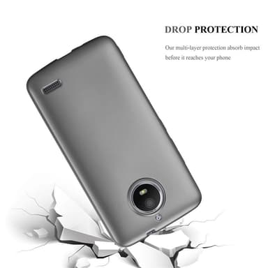 Skal Motorola MOTO E4 Fodral Case (Grå)