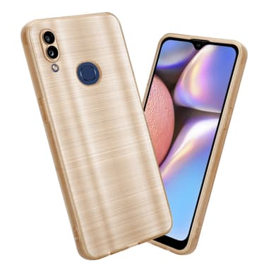 Samsung Galaxy A10s / M01s Skal Fodral Case (Guld)