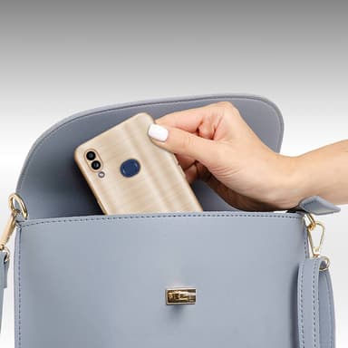 Samsung Galaxy A10s / M01s Skal Fodral Case (Guld)