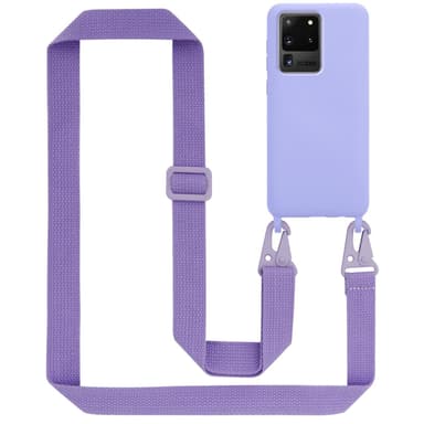 Samsung Galaxy S20 ULTRA Skal Fodral Kedja (Lila)
