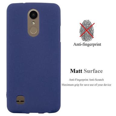 Skal LG K10 2017 Fodral Case (Blå)