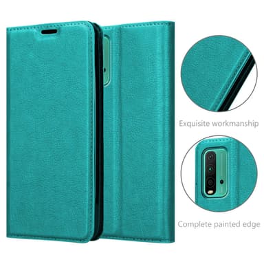 Xiaomi RedMi 9T / POCO M3 Skal Fodral Case (Turkos)