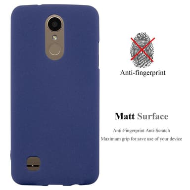 Skal LG K10 2017 Fodral Case (Blå)