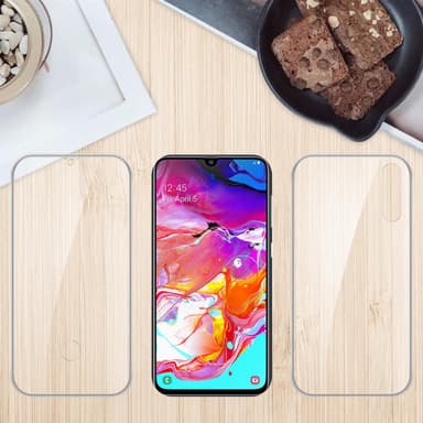 Skal Samsung Galaxy A70e Fodral Case (Transparent)