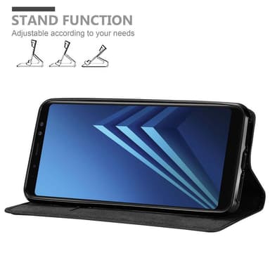 Samsung Galaxy A8 2018 Skal Fodral Case (Svart)