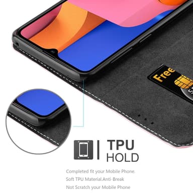 Samsung Galaxy A20s Skal Fodral Case (Rosa)