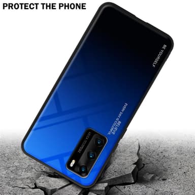 Huawei P40 Skal Fodral Case (Svart)