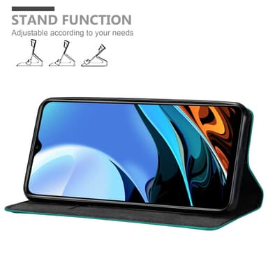 Xiaomi RedMi 9T / POCO M3 Skal Fodral Case (Turkos)