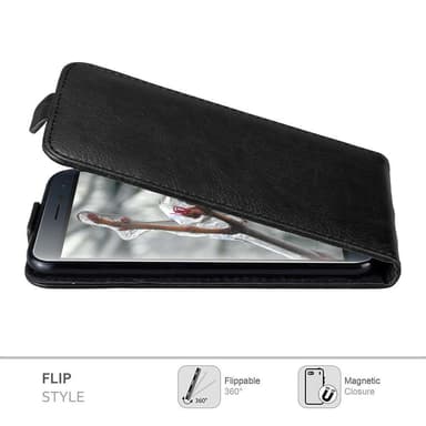 Asus ZenFone 3 (5.2 tum) Flipfodral Skal (Svart)