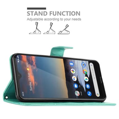 Motorola MOTO G42 Plånboksfodral Skal (Blå)