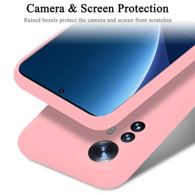 Xiaomi 12 PRO Skal Fodral Case (Rosa)