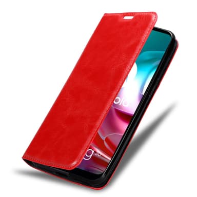 Motorola MOTO G10 / G30 Skal Fodral Case (Röd)