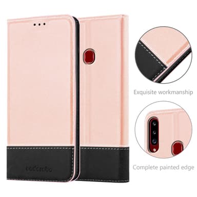 Samsung Galaxy A20s Skal Fodral Case (Rosa)