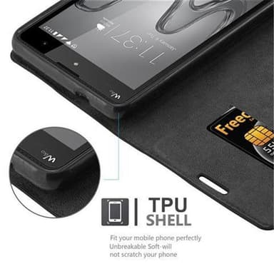 WIKO ROBBY Skal Fodral Case (Svart)