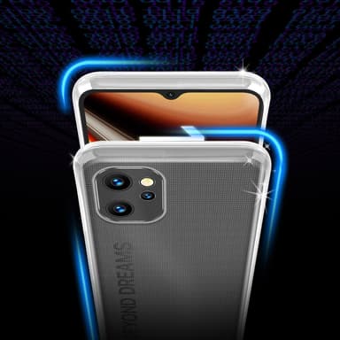 Umidigi Power 7 MAX Skal Fodral Case (Transparent)