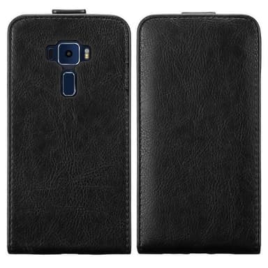 Asus ZenFone 3 (5.2 tum) Flipfodral Skal (Svart)