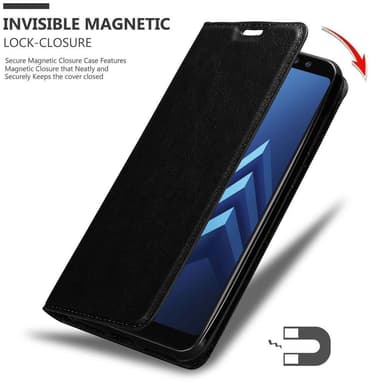 Samsung Galaxy A8 2018 Skal Fodral Case (Svart)
