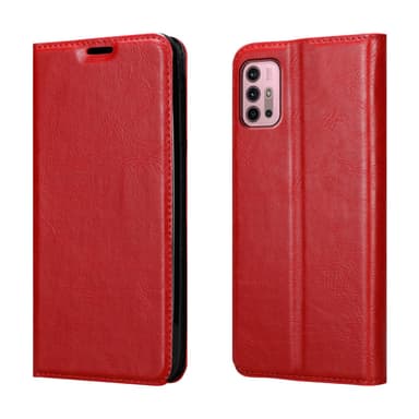 Motorola MOTO G10 / G30 Skal Fodral Case (Röd)