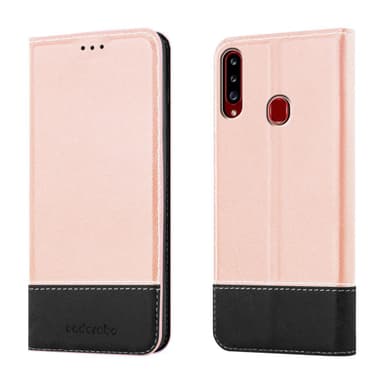 Samsung Galaxy A20s Skal Fodral Case (Rosa)