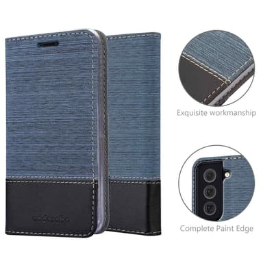 Samsung Galaxy S22 PLUS Plånboksfodral Skal (Blå)