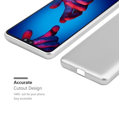 Skal Huawei P20 Fodral Case (Silver)