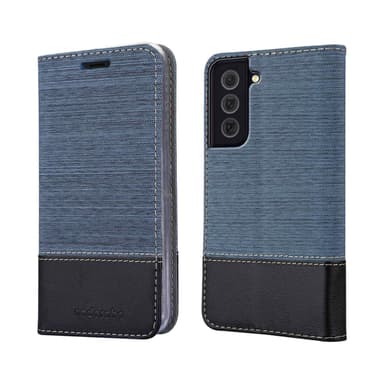 Samsung Galaxy S22 PLUS Plånboksfodral Skal (Blå)