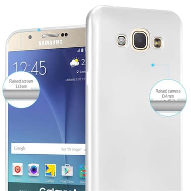 Skal Samsung Galaxy A8 2015 Fodral Case (Silver)