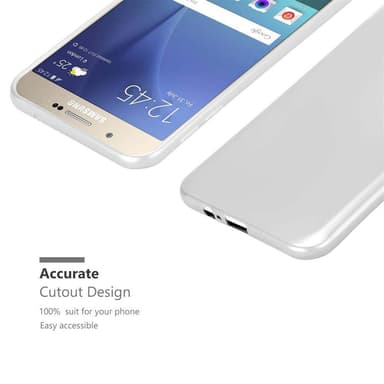 Skal Samsung Galaxy A8 2015 Fodral Case (Silver)