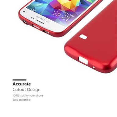 Skal Samsung Galaxy S5 / S5 NEO Fodral Case (Röd)