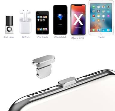 Skyddskåpa för iPhone Dammskyddande plugg