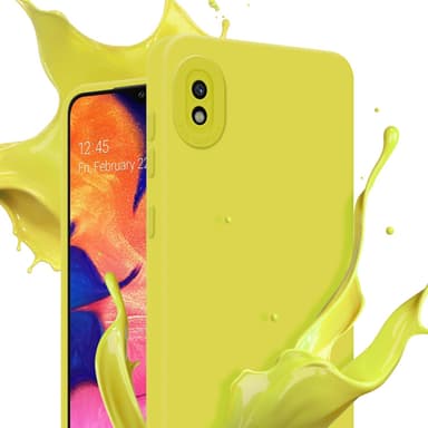 Samsung Galaxy A10 Skal Fodral Case (Gul)