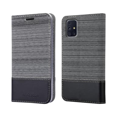 Samsung Galaxy M31s Plånboksfodral Skal (Grå)