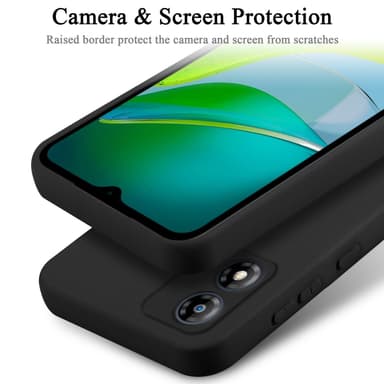 Motorola Moto E13 Skal Fodral Case (Svart)