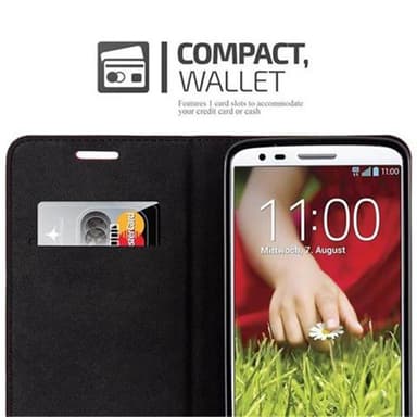 LG G2 Skal Fodral Case (Röd)