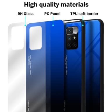 Xiaomi RedMi 10 Skal Fodral Case (Svart)