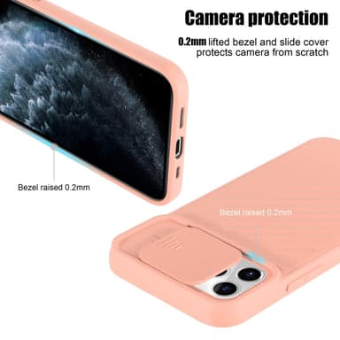 iPhone 11 PRO MAX Skal Fodral Case (Röd)