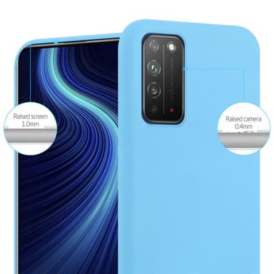 Skal Honor X10 Fodral Case (Blå)