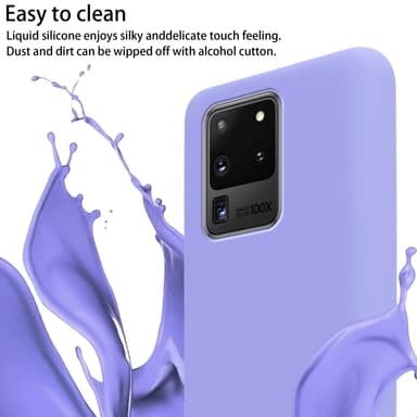 Samsung Galaxy S20 ULTRA Skal Fodral Kedja (Lila)