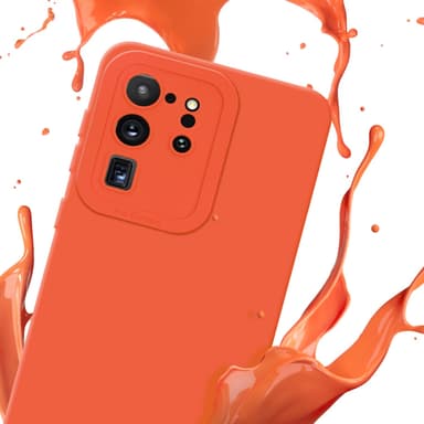 Samsung Galaxy S20 ULTRA Skal Fodral Case (Orange)