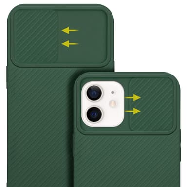 Skal iPhone 12 Fodral Case (Grön)
