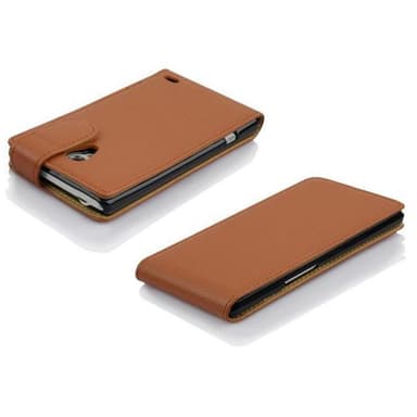 LG L90 (1. SIM) Flipfodral Skal (Brun)