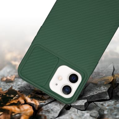 Skal iPhone 12 Fodral Case (Grön)