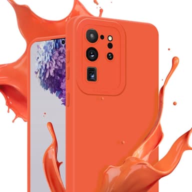 Samsung Galaxy S20 ULTRA Skal Fodral Case (Orange)