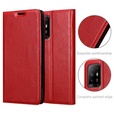 Oppo A94 5G Skal Fodral Case (Röd)