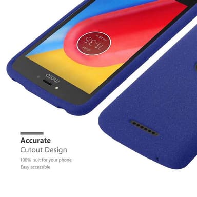 Skal Motorola MOTO C PLUS Fodral Case (Blå)