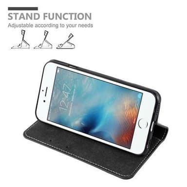 iPhone 6 / 6S Skal Fodral Case (Svart)