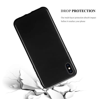 iPhone XS MAX Skal Fodral Case (Svart)