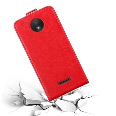 Motorola MOTO C Flipfodral Skal (Röd)